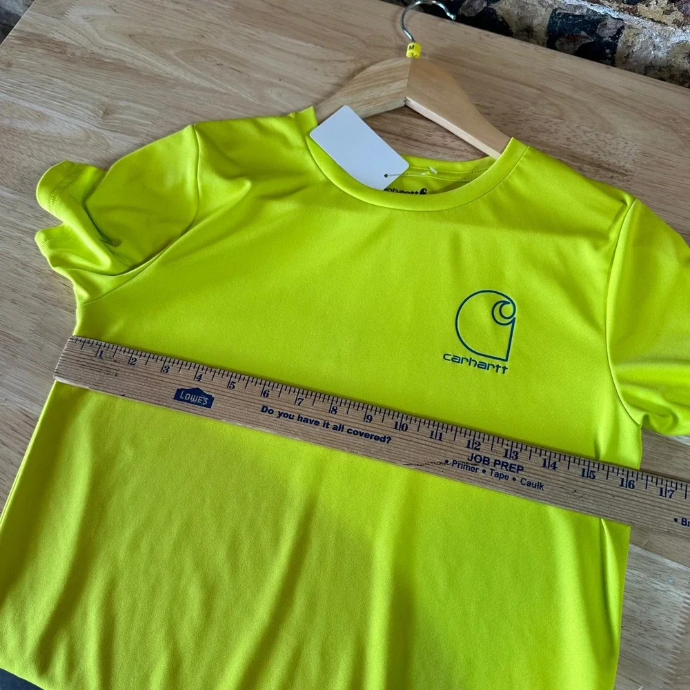 Carhartt Boys Youth Sun Short Force Short Sleeve T Shirt Medium 10-12